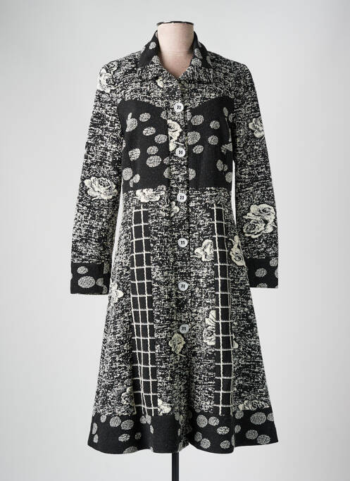 Manteau long noir MERI & ESCA pour femme