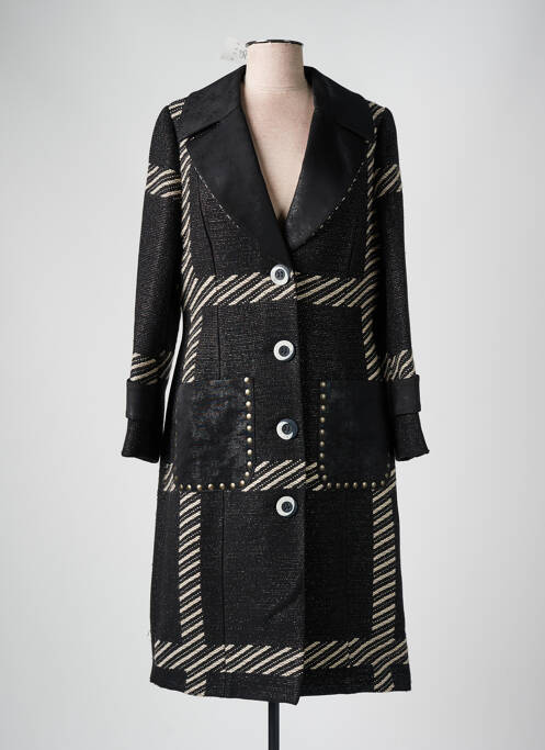 Manteau long noir MERI & ESCA pour femme