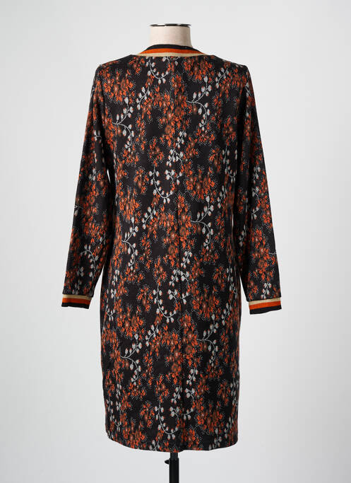 Robe mi-longue noir GUY DUBOUIS pour femme