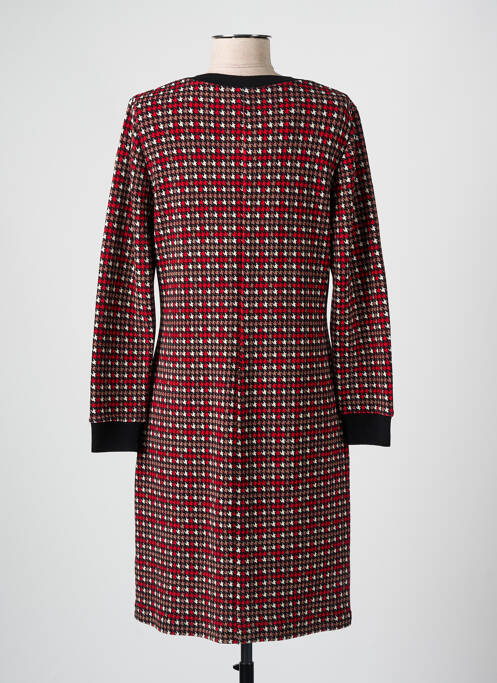 Robe mi-longue rouge GUY DUBOUIS pour femme