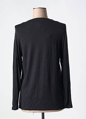 T-shirt manches longues manches longues noir GUY DUBOUIS femme