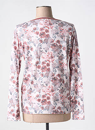 Gilet manches longues coupe cintrée blanc GUY DUBOUIS femme
