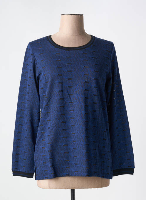 T-shirt bleu GUY DUBOUIS pour femme