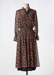 Robe mi-longue noir FRANCE RIVOIRE pour femme seconde vue