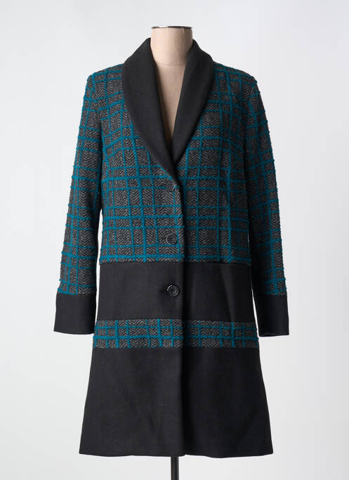 Manteau court bleu MERI & ESCA pour femme
