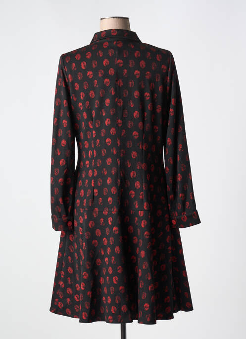 Robe mi-longue noir GUY DUBOUIS pour femme