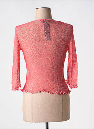 Gilet manches longues manches 3/4 orange MARBLE femme