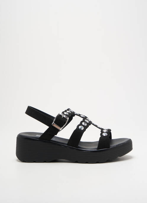 Sandales/Nu pieds noir AGORÀ pour femme