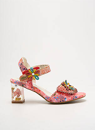 Sandales/Nu pieds rose LAURA VITA pour femme