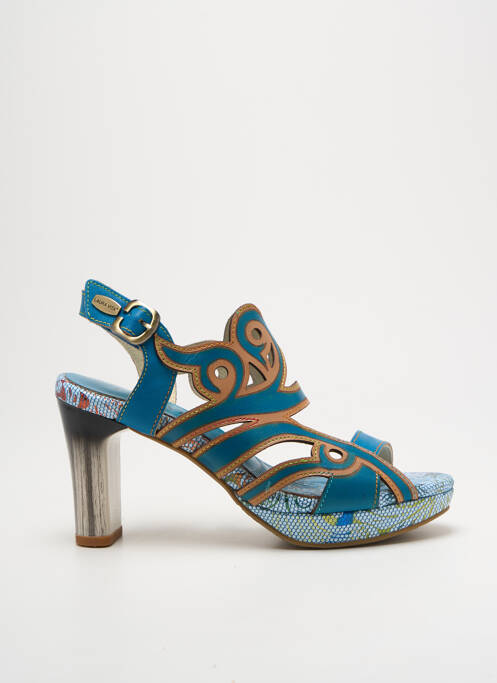 Sandales/Nu pieds bleu LAURA VITA pour femme