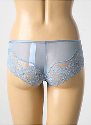 Shorty tissage satiné bleu CHANTELLE femme