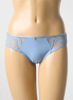 Culotte tissage satiné bleu CHANTELLE femme