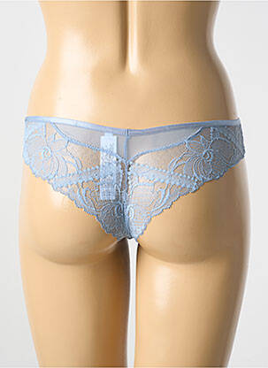 Culotte tissage satiné bleu CHANTELLE femme