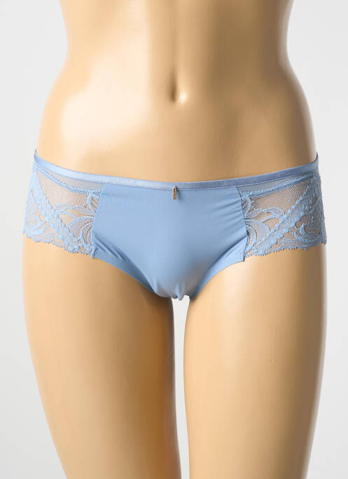 Shorty tissage satiné bleu CHANTELLE femme