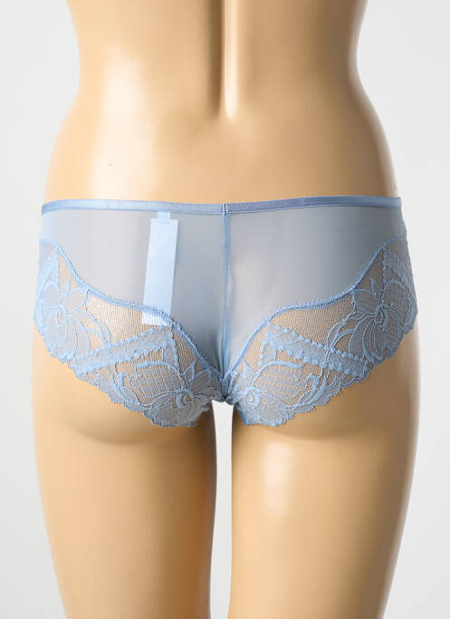 Shorty tissage satiné bleu CHANTELLE femme
