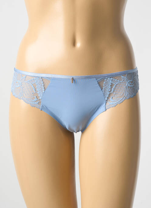 Culotte tissage satiné bleu CHANTELLE femme
