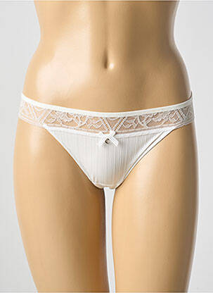 Tanga tanga blanc CHANTELLE femme