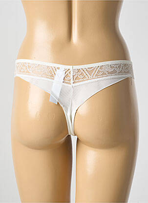 Tanga tanga blanc CHANTELLE femme