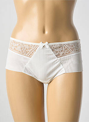 Shorty broderie blanc CHANTELLE femme