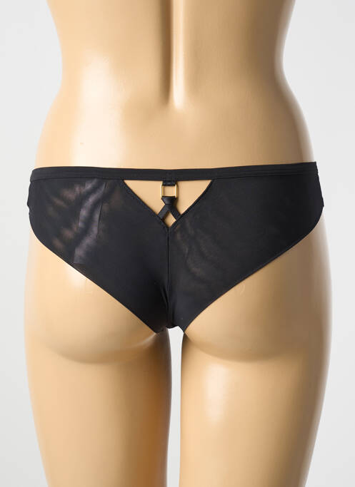 Shorty tissage tulle noir CHANTELLE femme