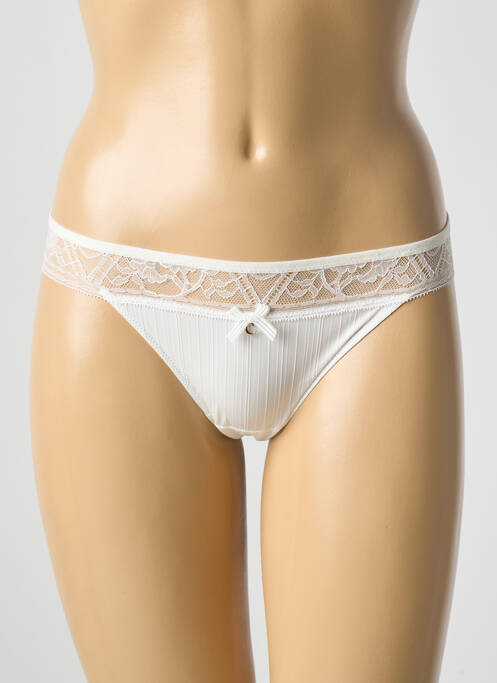 Tanga blanc CHANTELLE pour femme