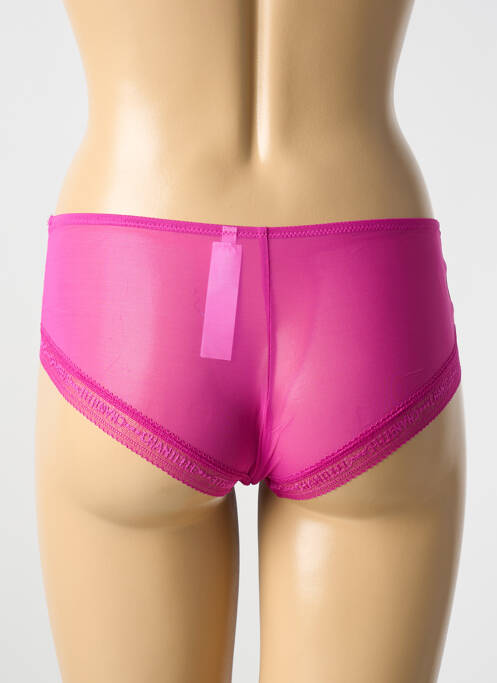 Culotte tissage satiné rose CHANTELLE femme