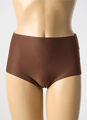Culotte haute stretch marron CHANTELLE femme