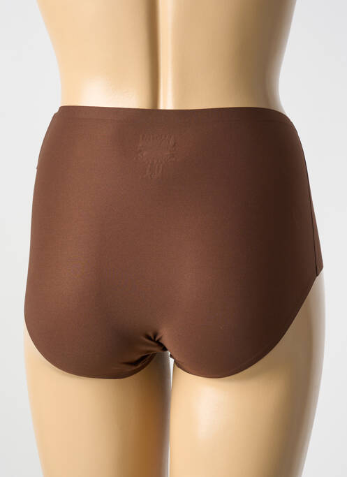 Culotte haute marron CHANTELLE femme