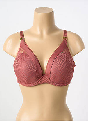 Soutien-gorge haut soutien-gorge moulé haut soutien-gorge moulé marron CHANTELLE femme