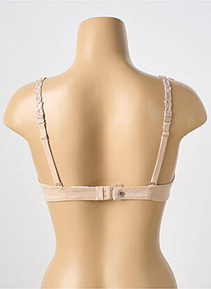 Soutien-gorge effet matière satinée haut soutien-gorge moulé chair SIMONE PERELE femme