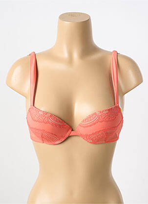 Soutien-gorge haut soutien-gorge push-up haut soutien-gorge push-up orange IMPLICITE femme