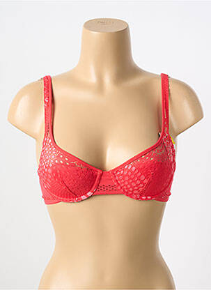 Soutien-gorge haut soutien-gorge balconnet haut soutien-gorge balconnet rouge IMPLICITE femme