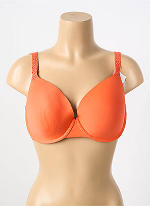 Soutien-gorge haut soutien-gorge moulé haut soutien-gorge moulé orange SIMONE PERELE femme