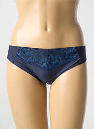 Culotte tissage satiné bleu CHANTELLE femme