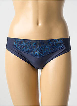 Culotte tissage satiné bleu CHANTELLE femme
