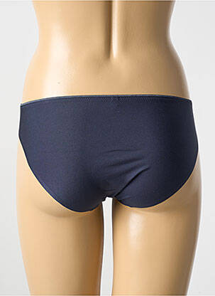 Culotte tissage satiné bleu CHANTELLE femme