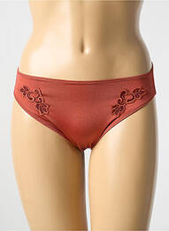Culotte tissage satiné orange CHANTELLE femme