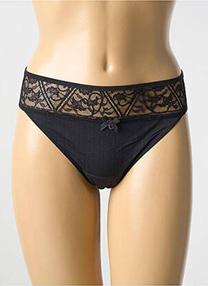 Culotte culotte brésilienne noir CHANTELLE femme