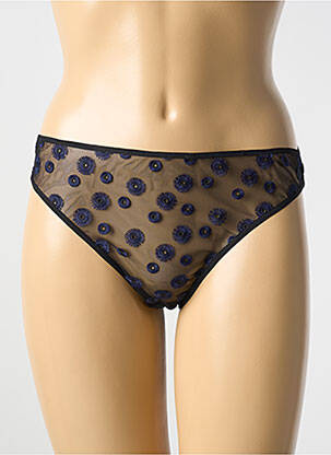 Culotte effet matière satinée noir SIMONE PERELE femme