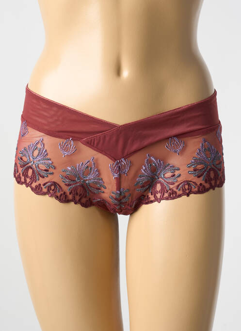 Shorty rouge CHANTELLE pour femme