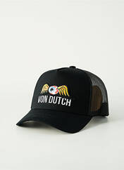 Casquette noir VON DUTCH pour homme seconde vue