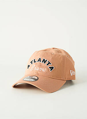 Casquette broderie beige NEW ERA homme