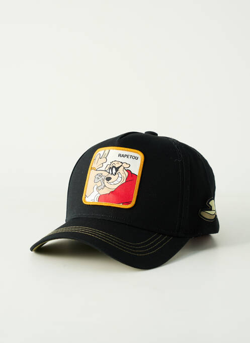 Casquette noir CAPSLAB BY FREEGUN pour homme