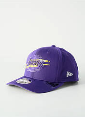 Casquette violet NEW ERA pour homme seconde vue
