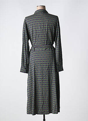 Robe longue manches longues manches longues vert KING LOUIE femme