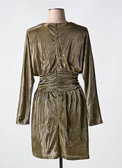 Robe courte or JUBYLEE pour femme seconde vue