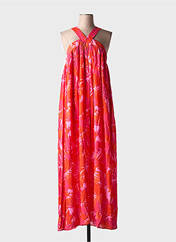 Robe longue rouge SEE U SOON pour femme seconde vue
