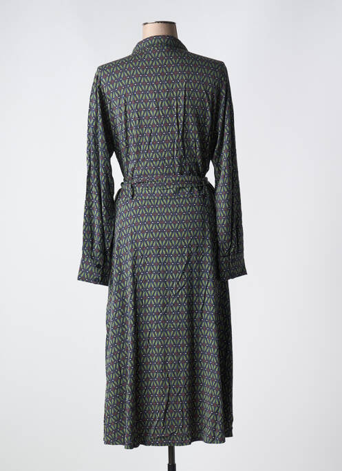 Robe longue manches longues manches longues vert KING LOUIE femme