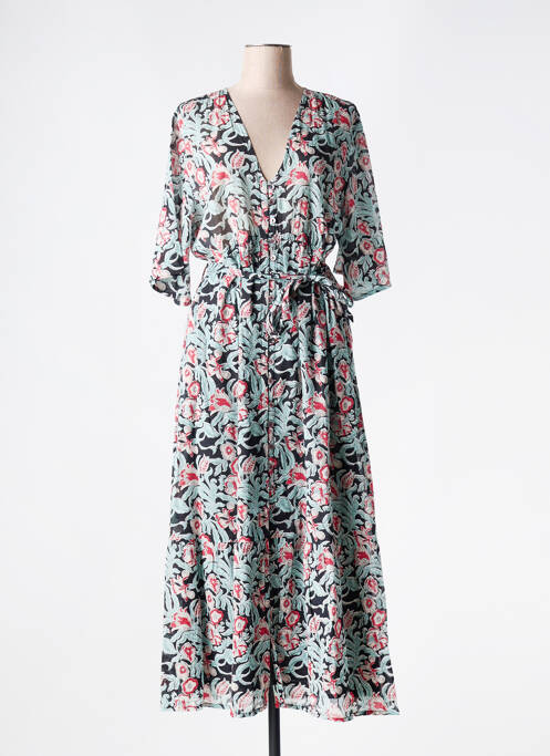 Robe longue noir MAISON HOTEL pour femme