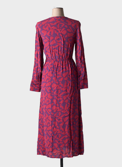 Robe longue rose ANGE pour femme